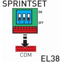 Carte sprintset pour l'activation de fonctions spéciales Ditec entrematic sprintset pmsprintset