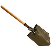 Klappspaten olivgrün klappbar Campingzubehör - Cartec