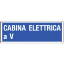 Panneau de signalisation en aluminium enseignes - cabine électrique v. 23-07
