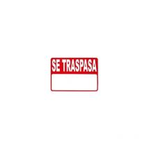 Cartel pvc 45 35 se traspasa