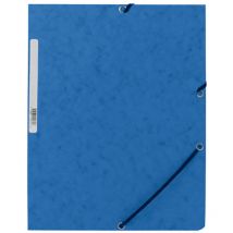 Q-connect - Cartella per dossier con clip laterale pp DINA4 Liderpapel nera