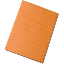 Cartelle 3 Lembi Manilla Gr.150 (50 Pezzi) - Arancio