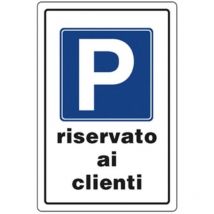 Oreca - cartelli parcheggio riserv.clienti A3429