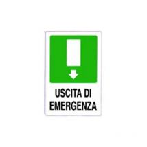 Cartello uscita di emergenza