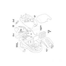 CARTER MOTEUR REP 8 pour PIECES ASPIRATEUR NETTOYEUR PETIT...