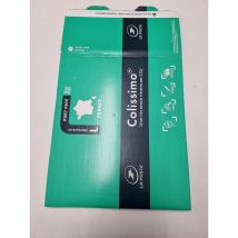 Boîte en carton – Carton Colissimo La Poste – Dimensions : 26 x 21 x 15 cm – Poids maximum : 5 kg