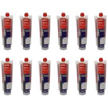 Fischer - Carton de 12 Résines Hybride de scellement de fer à béton fis rc ii 300 t - 300ml