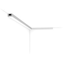 Orac - CX190 Corniche plafond pour éclairage indirect Decor - 2x3x200cm (h x p x l) - moulure décorative polymère Carton 8 pièces
