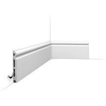 Orac - SX138 Plinthe Decor - 14x1,5x200cm (h x p x l) - plinthe décorative polymère Carton 8 pièces