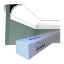 Carton complet de 66m CB525 Corniches plafond Orac Decor - 6,5x6x200cm (h x p x l) - polystyrène