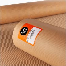 Cartón ecológico, marrón, 0.9x5mts 47212