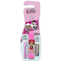 Spazzolino elettrico LOL Surprise Rosa – 339872 – Età consigliata: dai 3 anni in su – Set include: spazzolino + testina di ricambio – NEOFERR