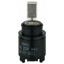 Cisal - Cartouche à disque céramique diamètre 25 sans distributeur fermé ZZ96550000 Cartouche