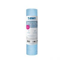BWT - Cartouche filtrante b.secure - anti-impuretés 25μm - antibact - Compatible avec tous les filtres 10
