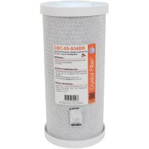 Cartouche Crystal Filter Cbc-05-934bb Premium Charbon Actif 9''3/4 Big Blue - 5 Μm