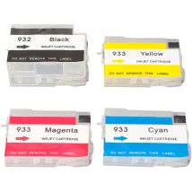 Cartouche d'encre rechargeable pp, remplacement pour hp Officejet 6600 6700 7110 7510 7610 - Eosnow