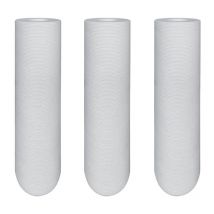 Merkur - Lot de 3 cartouches filtrantes extrudées 25μ 9' 3/4' (20/27) - Pour tous les filtres