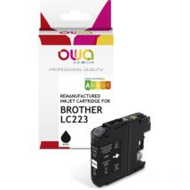 Armor - Cartouche owa Compatible Brother LC223 Noir pour imprimante jet d'encre