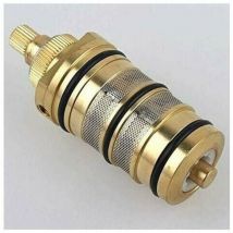 Largeight - Cartouche Thermostatique et PoignéE en Laiton pour le Bain Douche pour Mitigeur MéLangeur Barre de Douche Robinet MéLangeur Douche