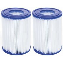 Cartouche type ii pour filtration de piscine - Lot de 2