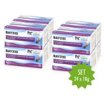 Höfer Chemie Gmbh - 24 kg bayzid Cartouches de floculant pré-dosées (8x 125g) (24 x 1 kg)