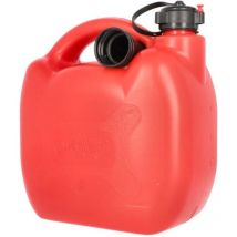 Benzinkanister 5 Liter Kunststoff Rot - Cartrend