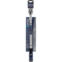 Cricchetto reversibile telescopico con azionamento da 1/2/12,7 mm, argento - Cartrend