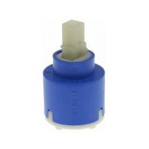 Cartuccia, Ceramica, Bassa, a 2 piedini K-40 a "Kerox" per Rubinetto Miscelatore Monocomando, Diam. 40