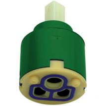 Cartuccia diam. 40 a dischi in ceramica per lavello, doccia