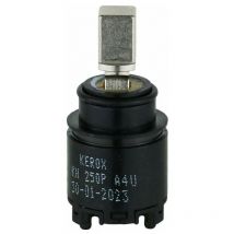 Cartucho disco ceramico diametro 25 sin distribuidor cerrado Cisal ZZ96550000 Cartucho