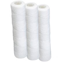 3 cartuchos enrollados antipartículas de 25 micrones, duración de 6 meses oria