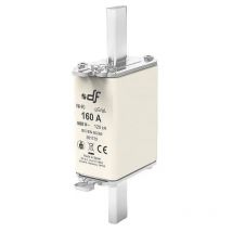 Aparelec - Cartucho Fusible de cuchilla NH0 gg 20-160A 500V 120 kA Intensidad 63A