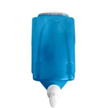 Distributeur de savon Aitana 1L – Polyéthylène semi-rigide – Valve intégrée, jetable – Jofel