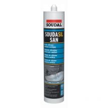 Cartucho sanitario transparente 280ml Soudal