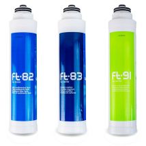 Ionfilter - Cartuchos de Recambio de Filtros ft line 3 de Green Filter