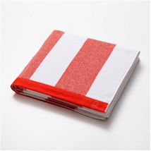 Serviette De Plage 160x90cm Rayures Rouge Benetton Benetton