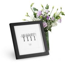 Casa Chic - Bilderrahmen, 20x20cm Bilderrahmen für Kinderzeichnungen, Urkunden & Fotos, Quadratischer Holz-Bilderrahmen mit Glas, Fotorahmen im Hoch