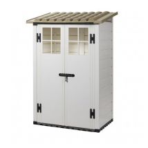 Ezooza - casetta da giardino in pvc garofalo 'tuscany evo 100.2p' l.139 x p.95 x h.201