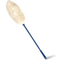 Duster in lana Maxi 80 cm – 8002044301008 – Piumino per pulizia – Manico in plastica – Casabriko