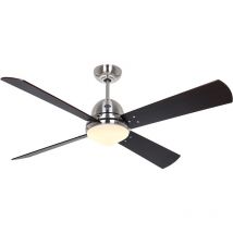 Deckenventilator Libeccio Chrom mit Licht