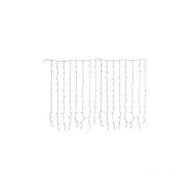 Cascade Cascade Dekorative led -Leuchten für Batterie im Freien im Freien mit leichten Spielen - 208 Led - Bianco Caldo - cavo luci 3 metri - 208 Led