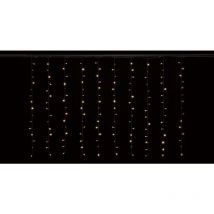 Cascade Light Led - 2 X 1.3 M - 150 Lampes Blanc Chaud - Fil Transparent - 24 V Velleman Cs-Led-2x1.3-24v-Uw-T