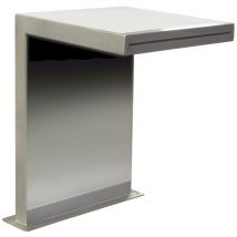 Habitat Et Jardin - Cascade piscine avec ancrage 'Straight' - Inox