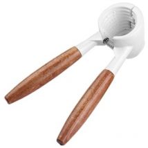 Cascanueces Cocina 21,5X6,5Cm Mango Haya Blanco Aluminio/Fundido Ilsa 450