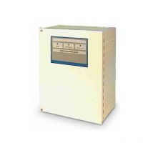 Contenedor para fuente de alimentación (AL/2,5 o AL/3,5) y batería (hasta 12 v / 26 Ah) equipado con led de control