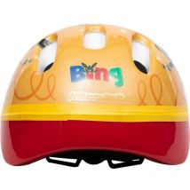 Casco ciclo bambino coniglietto Bing bici bicicletta 44 -48 cm protezione giallo