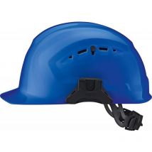 Casco de obra CrossGuard con rueda de ajuste, azul