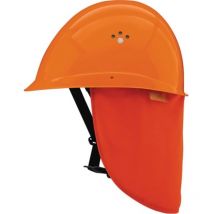 Casco protector inap-profiler plus uv naranja tráfico poliet