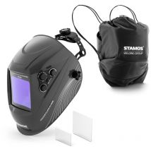 Stamos - Careta de soldar - colour glass XI-100B - campo visual en color