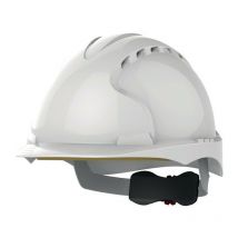 EVO 3-Revolution 6 (Punti) Cuffie di protezione in polietilene bianco in 397 JSP